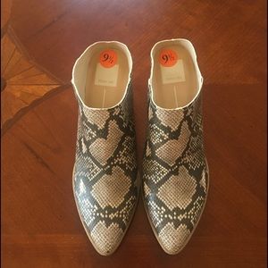 Dolce Vita open back boots. Size 9.5. NWT
